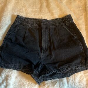 American Eagle Black Jean shorts